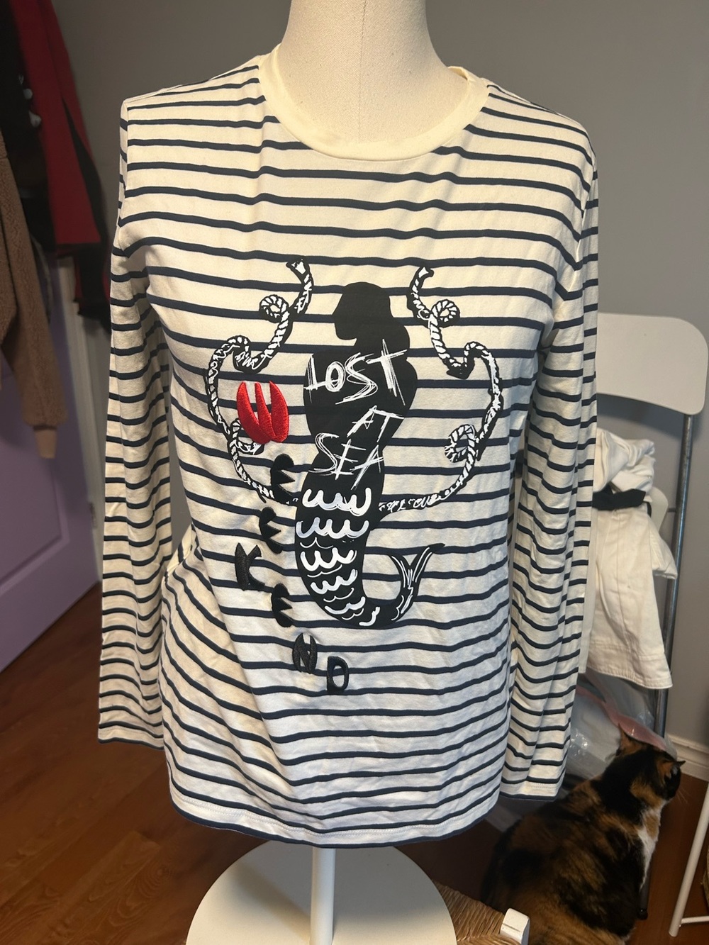 Weekend maxmara striped long sleeve t